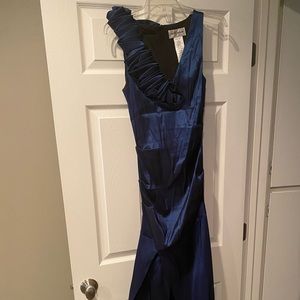 Royal Blue Bridesmaids Dress